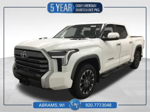 White 2024 Toyota Tundra Hybrid Limited for sale in Abrams, WI