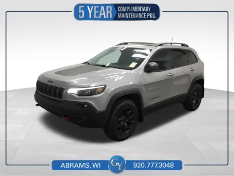 Silver 2021 Jeep Cherokee Trailhawk for sale in Abrams, WI