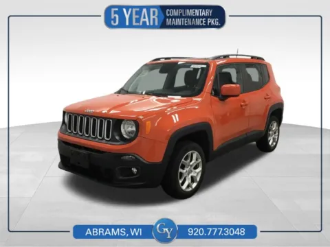 Orange 2018 Jeep Renegade Latitude for sale in Abrams, WI