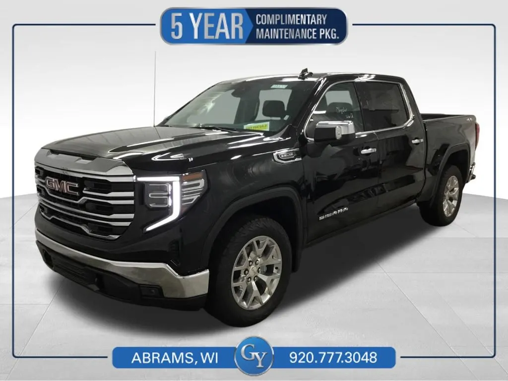 Black 2026 GMC Sierra 1500 SLT for sale in Abrams, WI