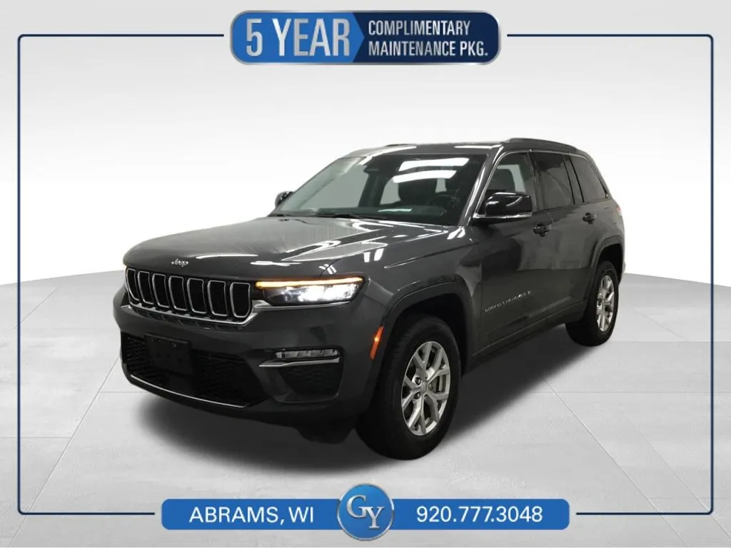 Gray 2022 Jeep Grand Cherokee Limited for sale in Abrams, WI