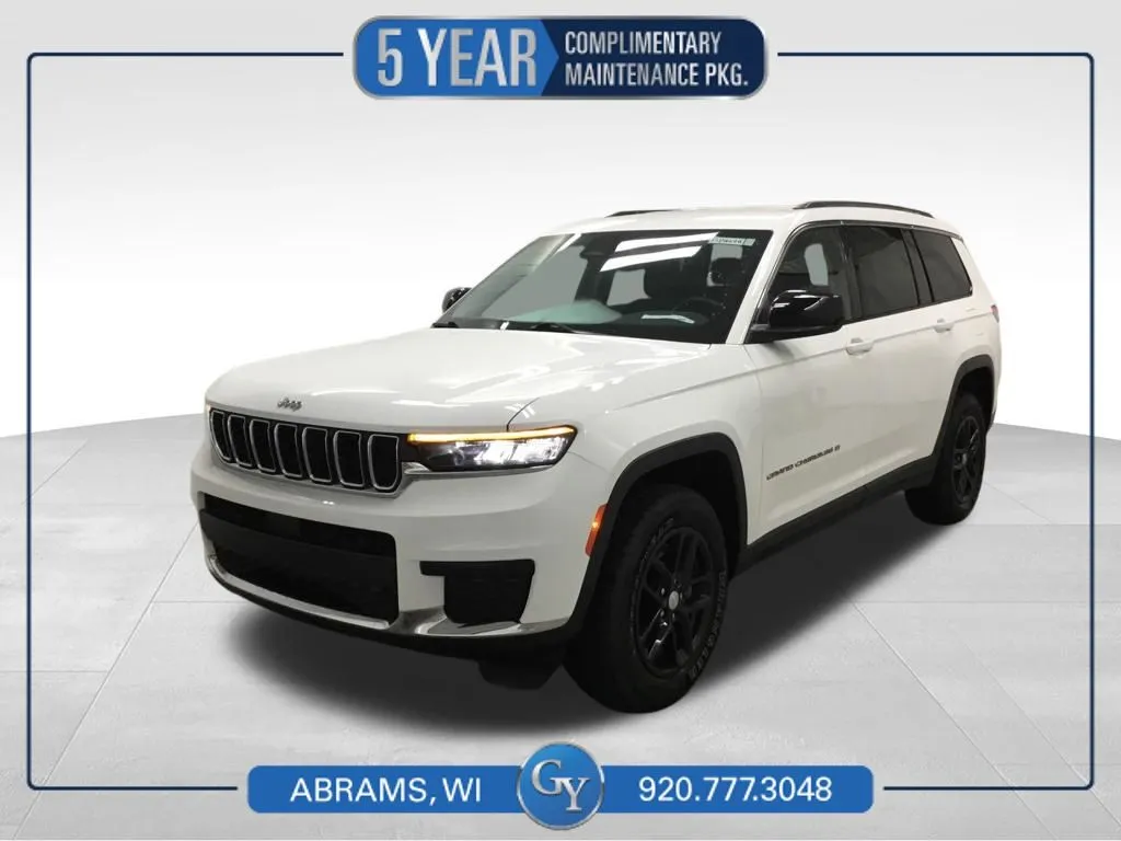 White 2022 Jeep Grand Cherokee L Laredo for sale in Abrams, WI