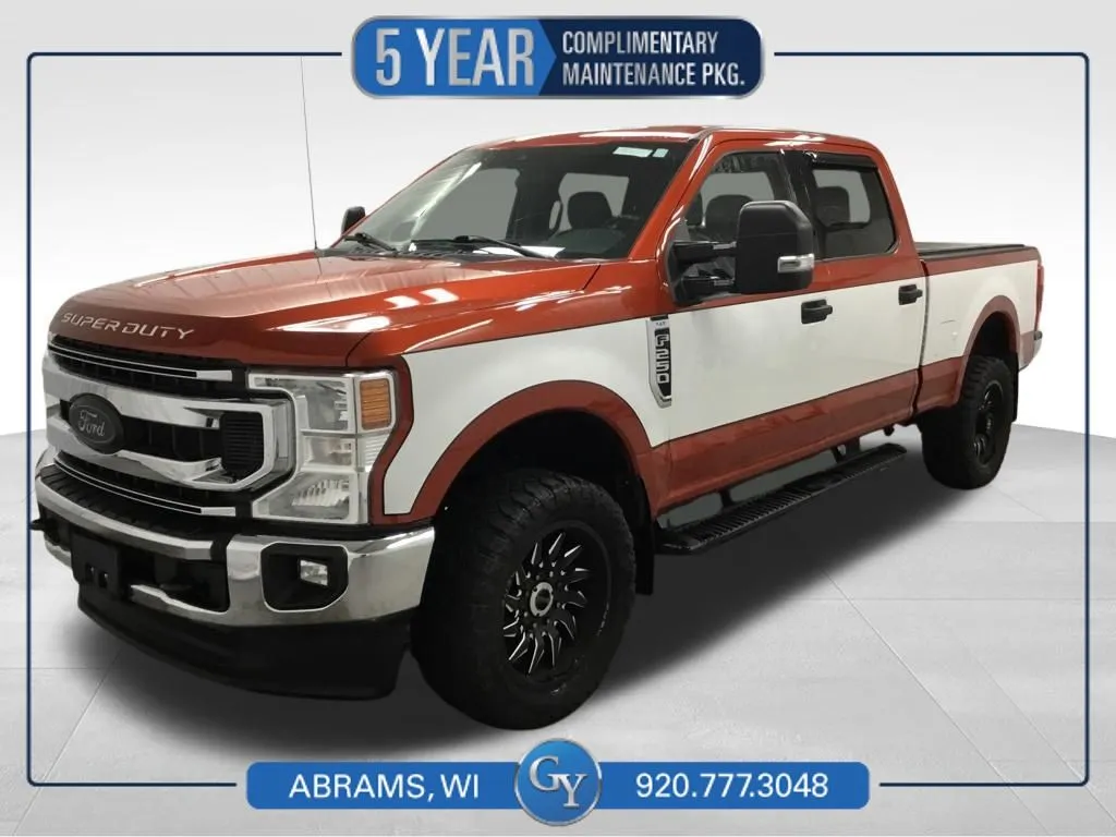 White 2021 Ford F-250SD XLT for sale in Abrams, WI