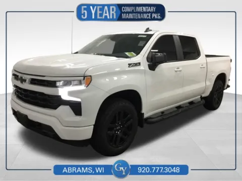 White 2024 Chevrolet Silverado 1500 RST for sale in Abrams, WI