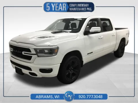White 2022 Ram 1500 Laramie for sale in Abrams, WI