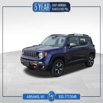 Blue 2020 Jeep Renegade Trailhawk for sale in Abrams, WI