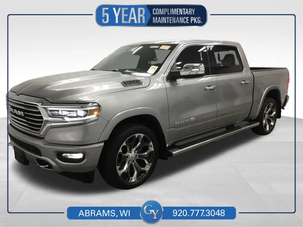 Silver 2022 Ram 1500 Laramie Longhorn for sale in Abrams, WI