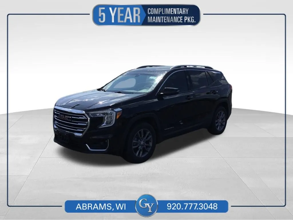 Black 2023 GMC Terrain SLT for sale in Abrams, WI