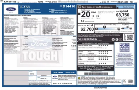 Photos of 2024 Ford F-150 XLT for sale in Abrams, WI at Gregg Young Abrams Chrysler Dodge Jeep Ram
