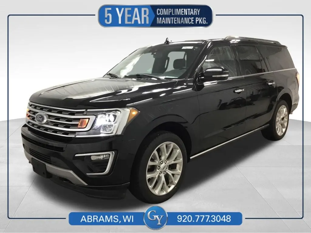 Black 2020 Ford Expedition Max Limited for sale in Abrams, WI