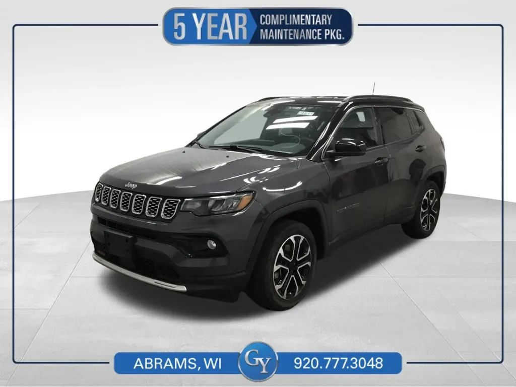 Gray 2024 Jeep Compass Limited for sale in Abrams, WI