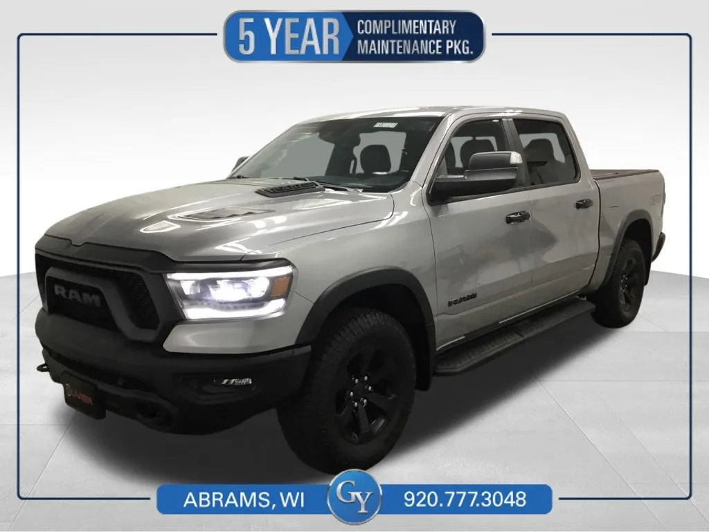Silver 2023 Ram 1500 Rebel for sale in Abrams, WI