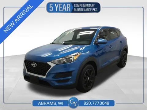 Blue 2021 Hyundai Tucson SE for sale in Abrams, WI