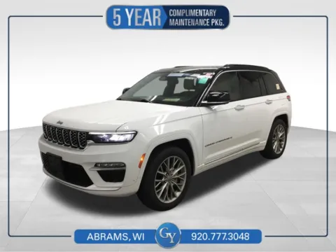 White 2023 Jeep Grand Cherokee Summit for sale in Abrams, WI