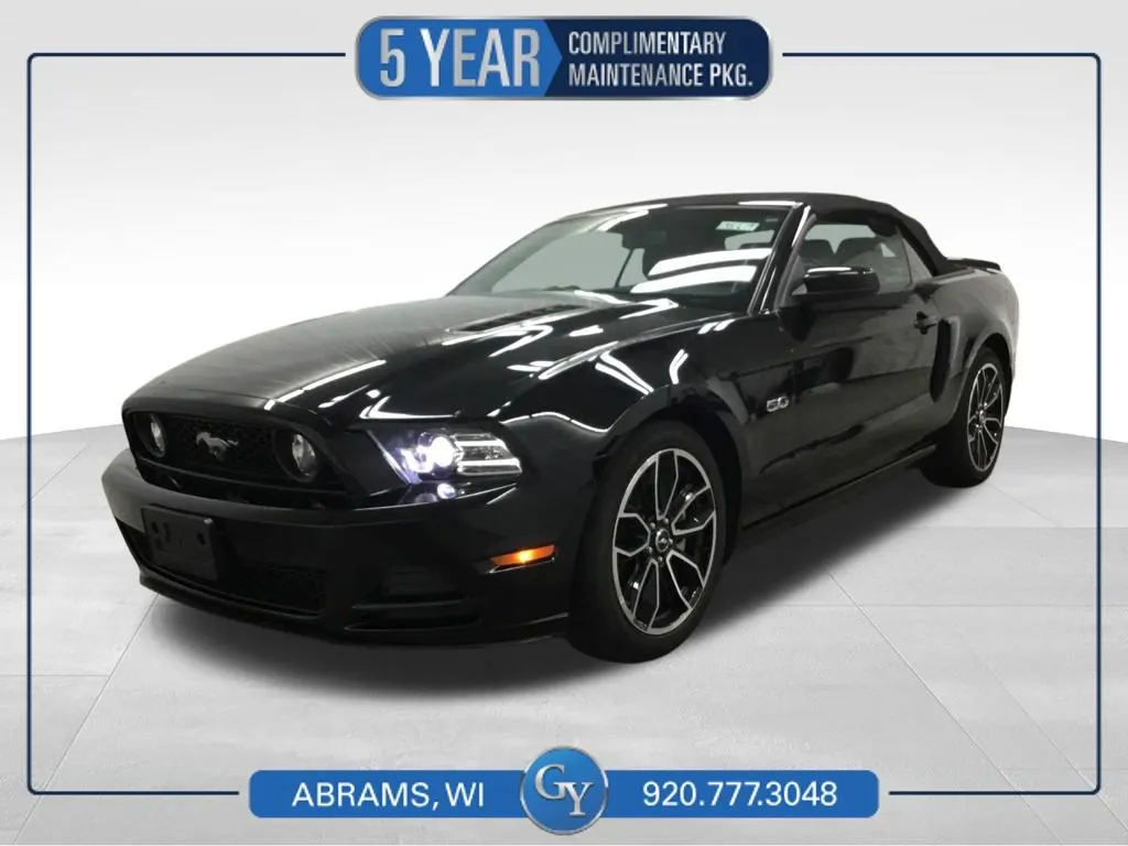 Black 2014 Ford Mustang GT Premium for sale in Abrams, WI