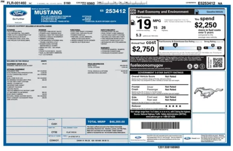 Photos of 2014 Ford Mustang GT Premium for sale in Abrams, WI at Gregg Young Abrams Chrysler Dodge Jeep Ram