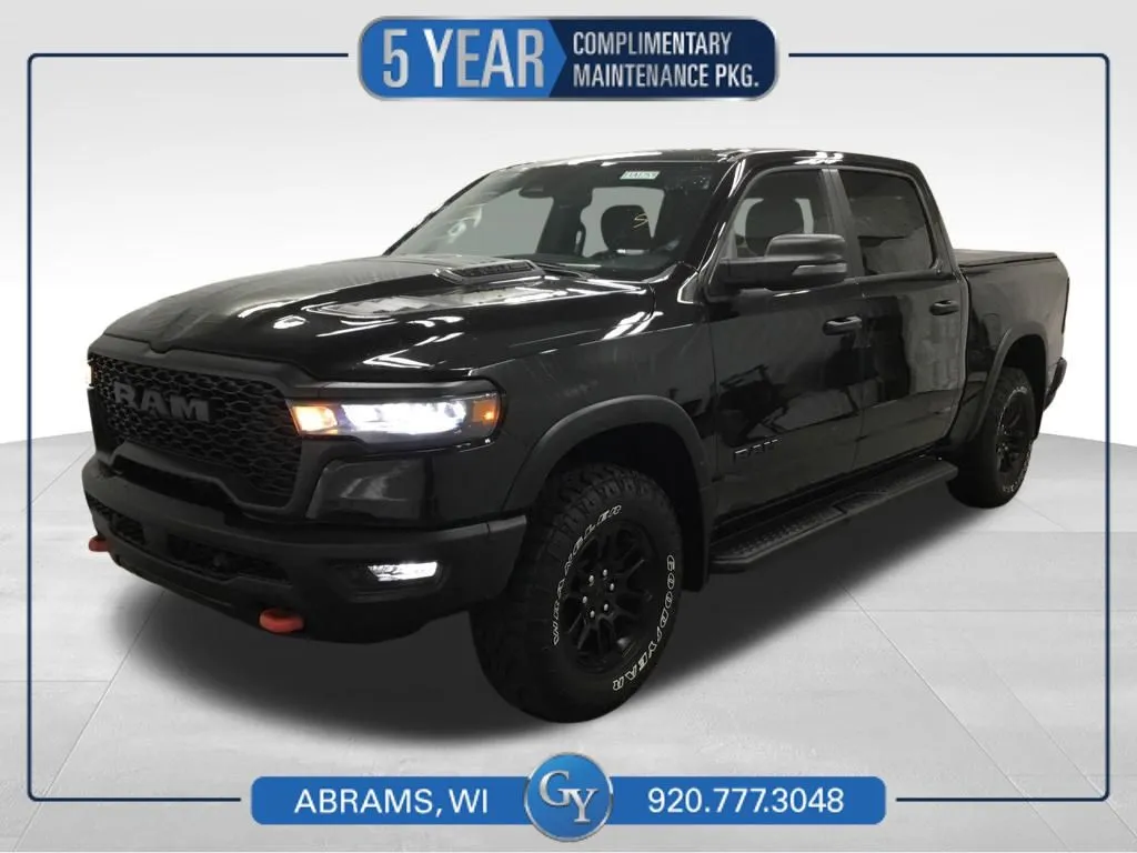 Black 2025 Ram 1500 Rebel for sale in Abrams, WI