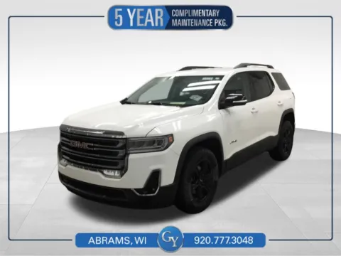 White 2023 GMC Acadia AT4 for sale in Abrams, WI