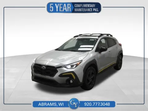 Silver 2024 Subaru Crosstrek Sport for sale in Abrams, WI