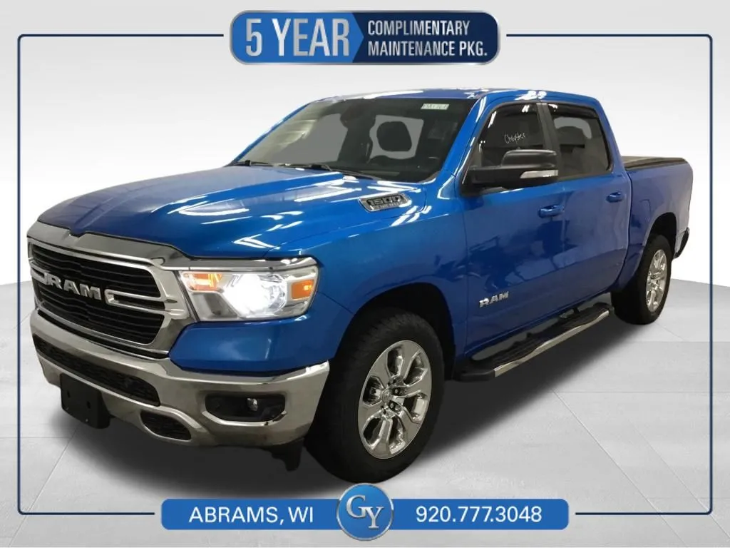 Blue 2021 Ram 1500 Big Horn/Lone Star for sale in Abrams, WI