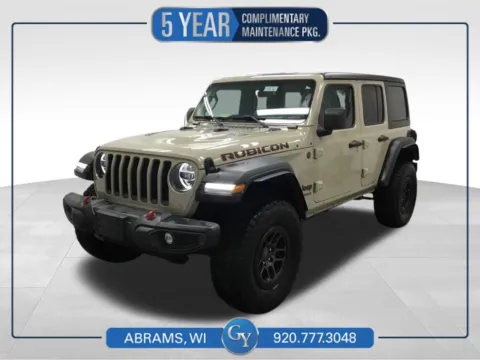 Green 2022 Jeep Wrangler Unlimited Rubicon for sale in Abrams, WI