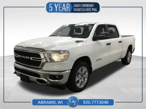 White 2023 Ram 1500 Big Horn/Lone Star for sale in Abrams, WI