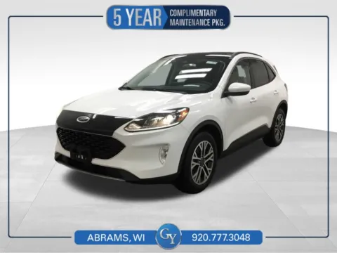 White 2020 Ford Escape SEL for sale in Abrams, WI