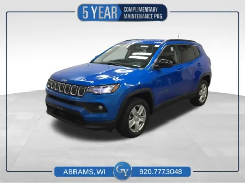 Blue 2022 Jeep Compass Latitude for sale in Abrams, WI