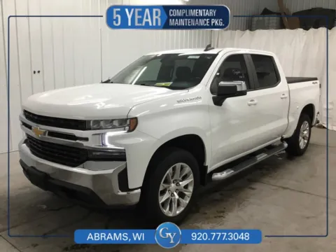 White 2021 Chevrolet Silverado 1500 LT for sale in Abrams, WI