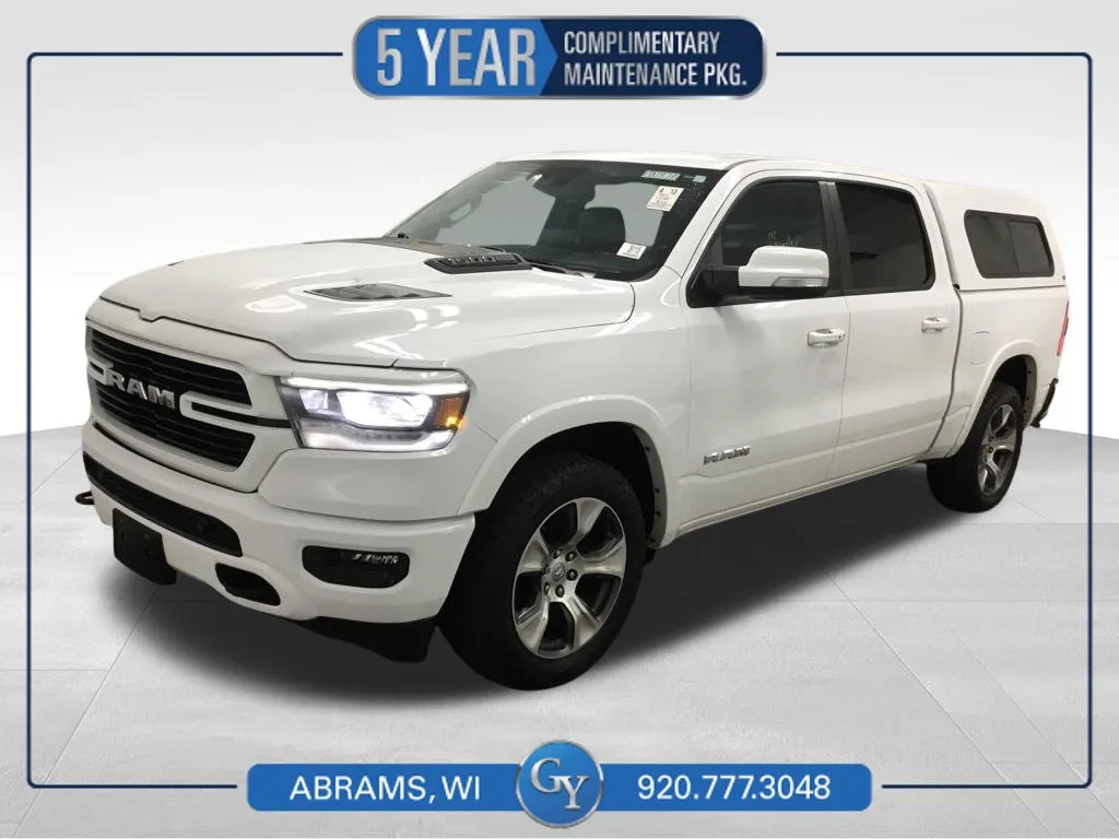 White 2021 Ram 1500 Laramie for sale in Abrams, WI