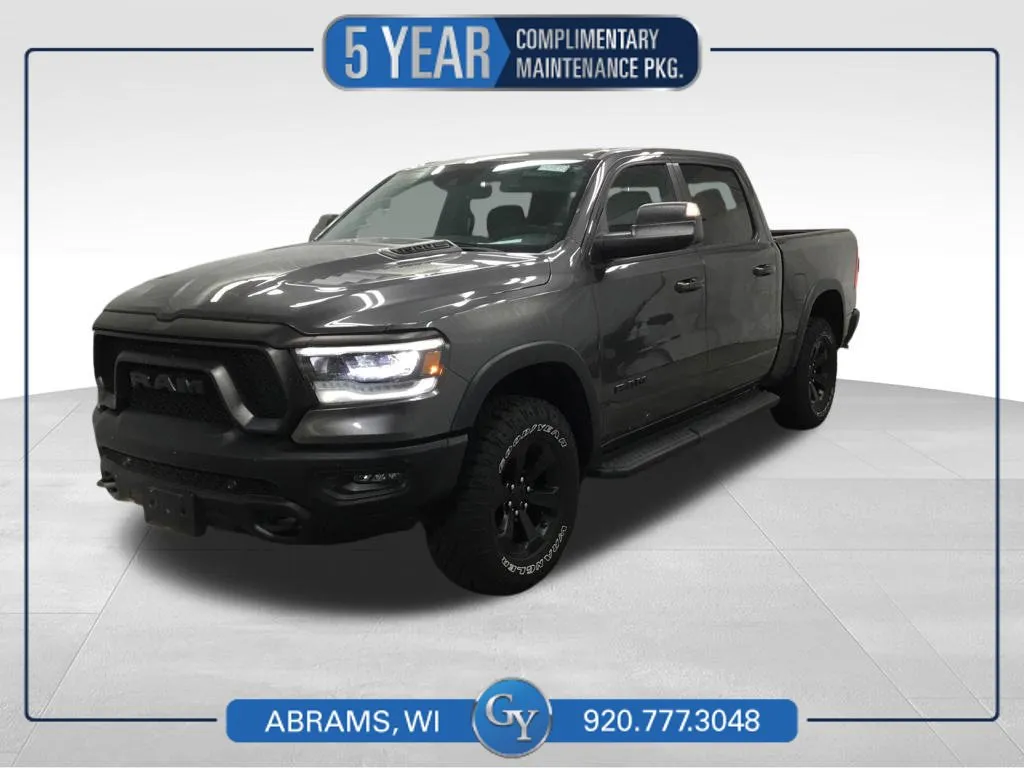 Gray 2022 Ram 1500 Rebel for sale in Abrams, WI