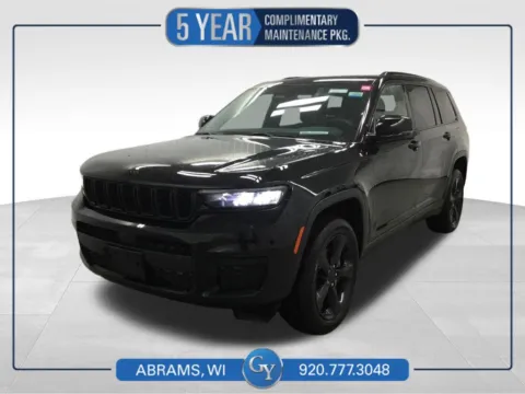 Black 2023 Jeep Grand Cherokee L Altitude for sale in Abrams, WI