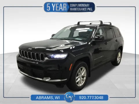 Black 2023 Jeep Grand Cherokee L Laredo for sale in Abrams, WI
