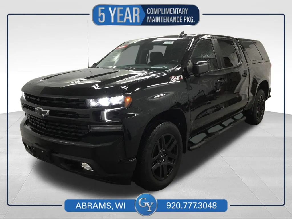 Black 2021 Chevrolet Silverado 1500 RST for sale in Abrams, WI