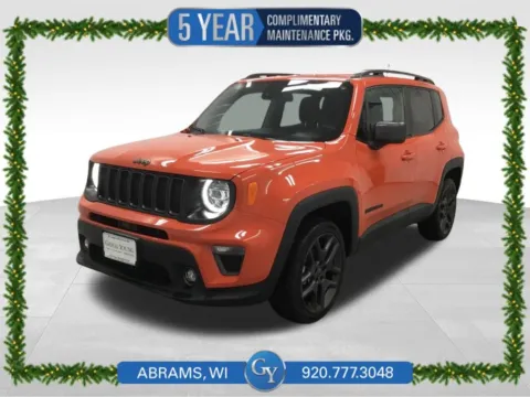 Orange 2021 Jeep Renegade 80th Edition for sale in Abrams, WI