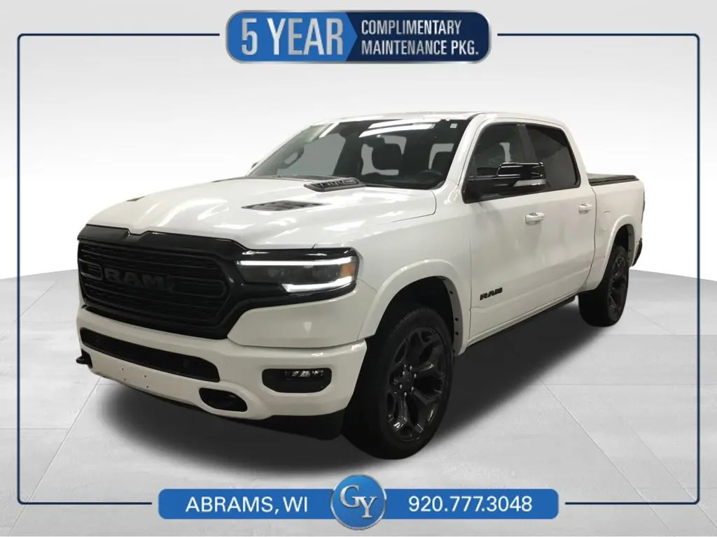 White 2021 Ram 1500 Limited for sale in Abrams, WI