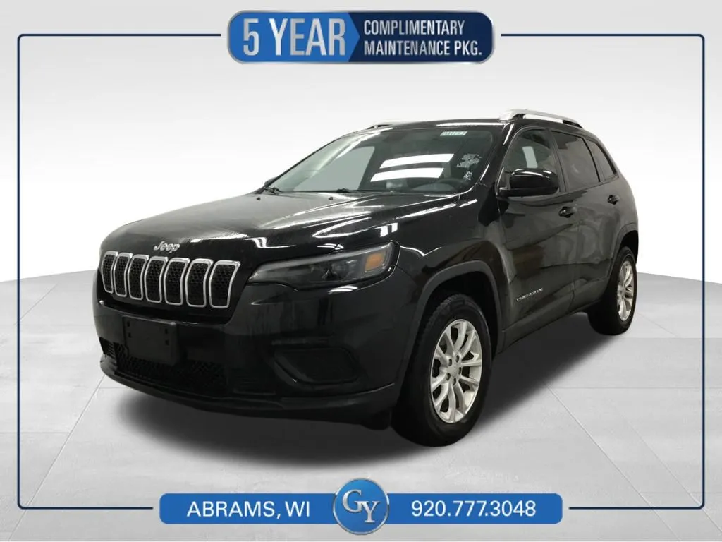 Black 2020 Jeep Cherokee Latitude for sale in Abrams, WI