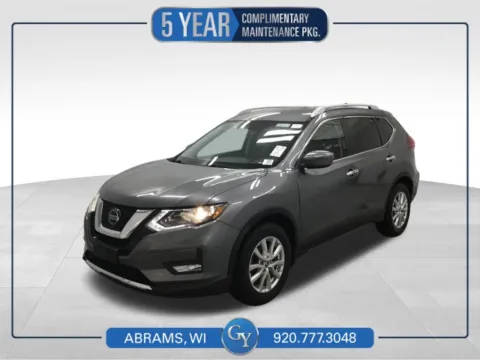 Gray 2018 Nissan Rogue SV for sale in Abrams, WI