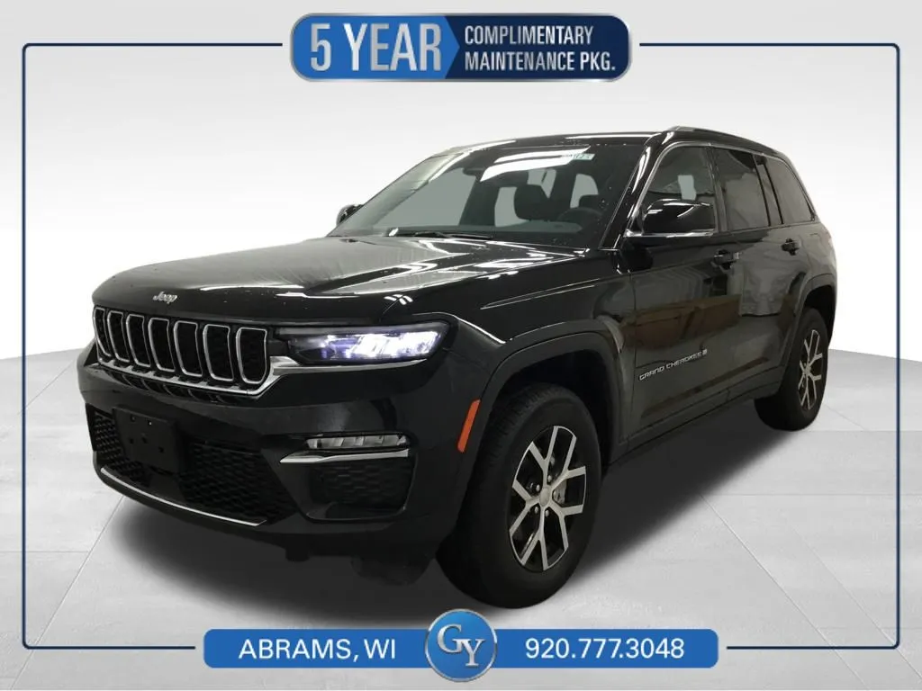 Black 2024 Jeep Grand Cherokee Limited for sale in Abrams, WI