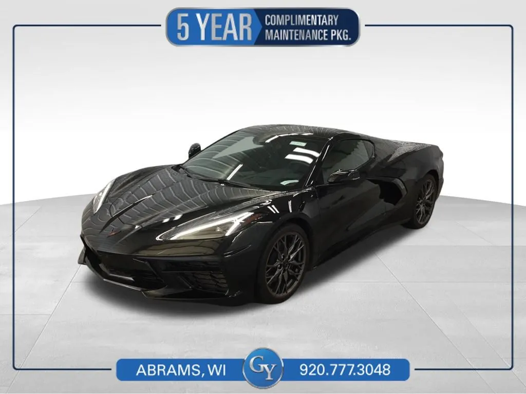 Black 2024 Chevrolet Corvette Stingray for sale in Abrams, WI