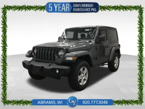 Gray 2023 Jeep Wrangler Sport S for sale in Abrams, WI