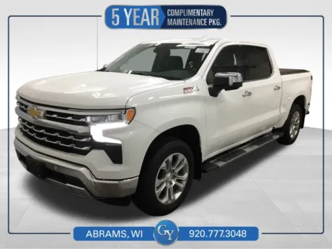 White 2023 Chevrolet Silverado 1500 LTZ for sale in Abrams, WI