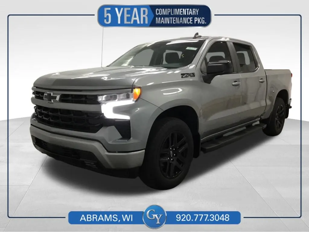 Gray 2023 Chevrolet Silverado 1500 RST for sale in Abrams, WI