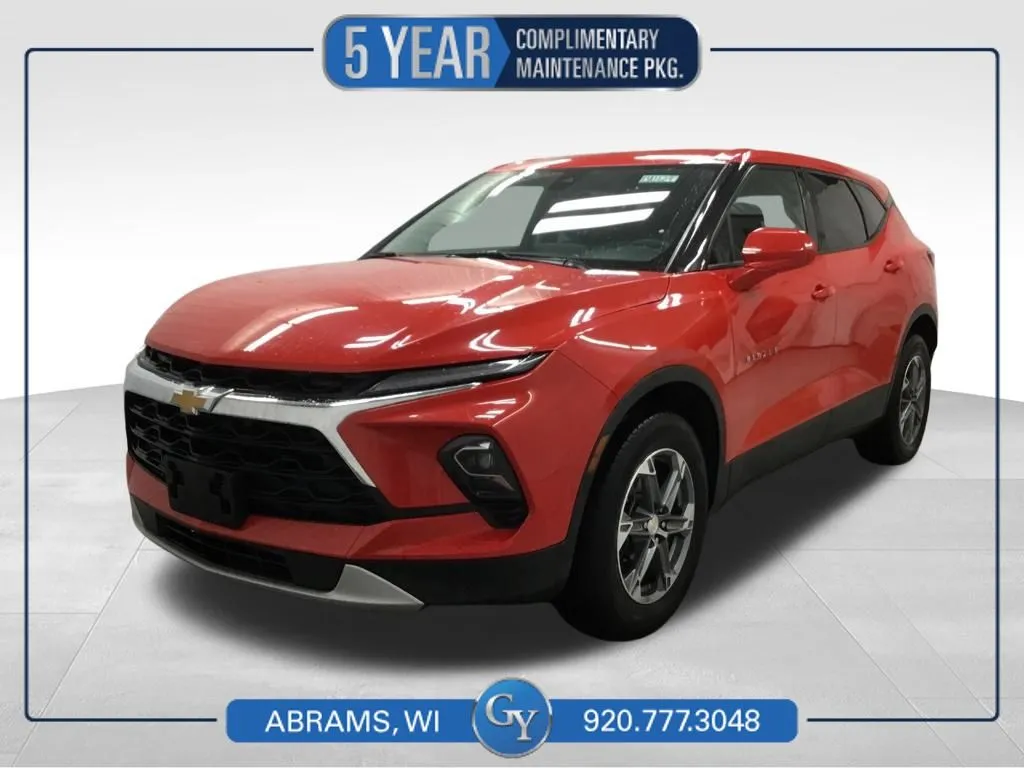 Red 2023 Chevrolet Blazer LT for sale in Abrams, WI