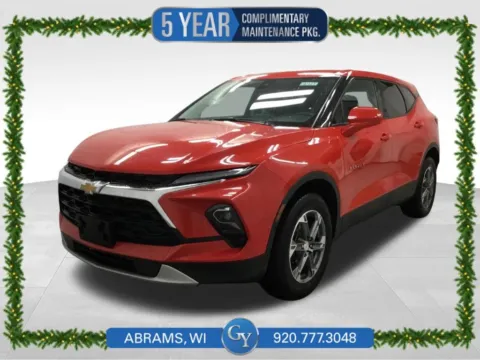 Red 2023 Chevrolet Blazer LT for sale in Abrams, WI