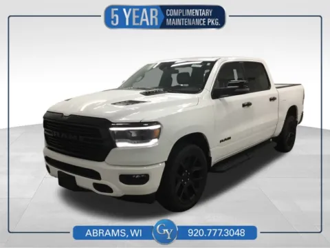 White 2023 Ram 1500 Laramie for sale in Abrams, WI