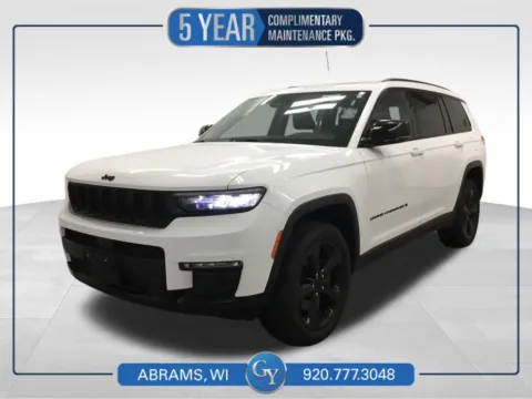 White 2022 Jeep Grand Cherokee L Limited for sale in Abrams, WI