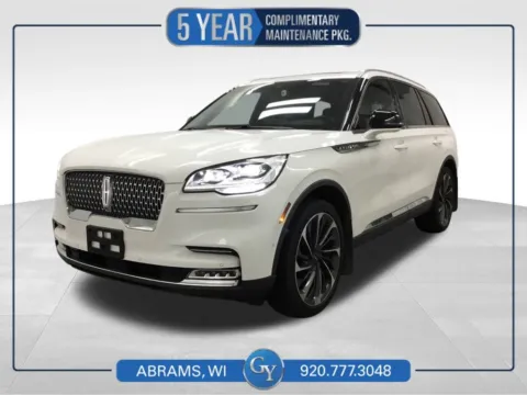 White 2023 Lincoln Aviator Reserve for sale in Abrams, WI