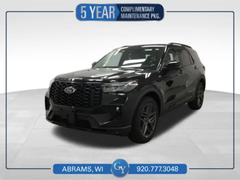 Black 2025 Ford Explorer ST-Line for sale in Abrams, WI