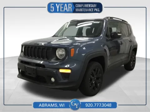 Blue 2023 Jeep Renegade Altitude for sale in Abrams, WI